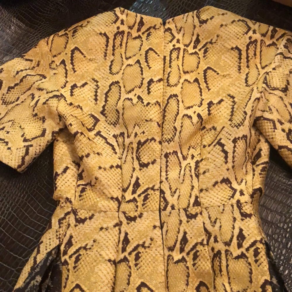 Stella McCartney PARTY Snakeskin Print Dress, SZ 36 - Picture 13 of 15